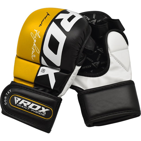 RDX T6 MMA GRAPPLING GLOVE(Yellow)-6